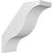 Ekena Millwork 3-in. W x 8-in. D x 8-in. H Funston Architectural Grade PVC Knee Brace BRCP03X08X08FST - alternate 1